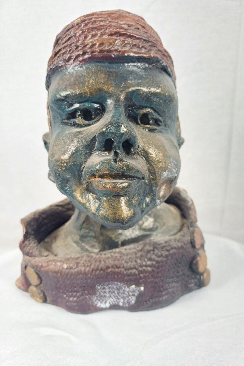Sculpture française guerrier