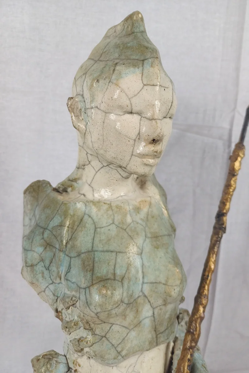 art sculpture guerrière