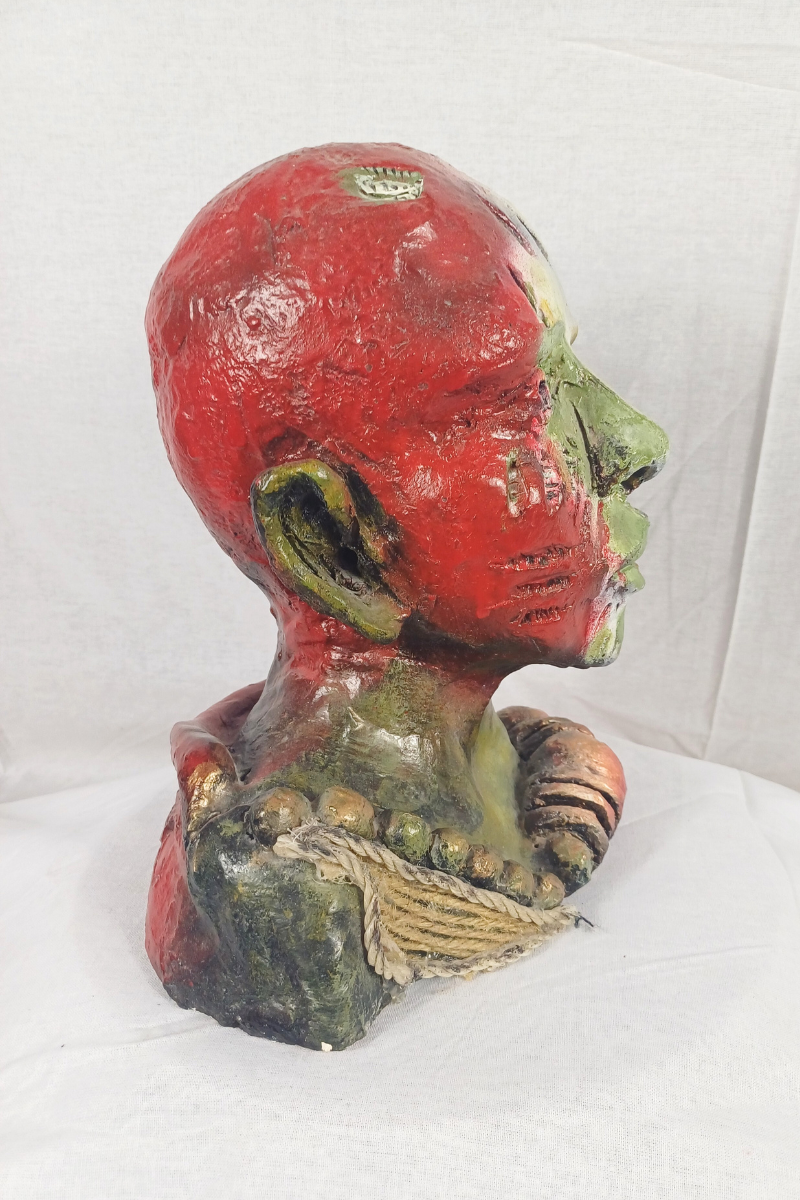 Sculpture raku artisanale