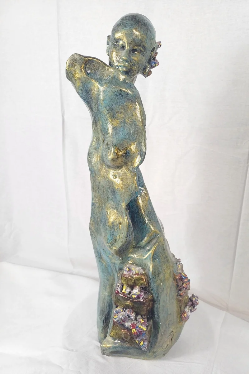 Sculpteur France femme nue